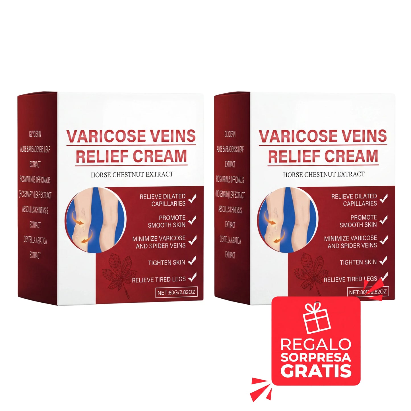 VeinClear Pro™ - Crema Hidratante para Piernas Cansadas