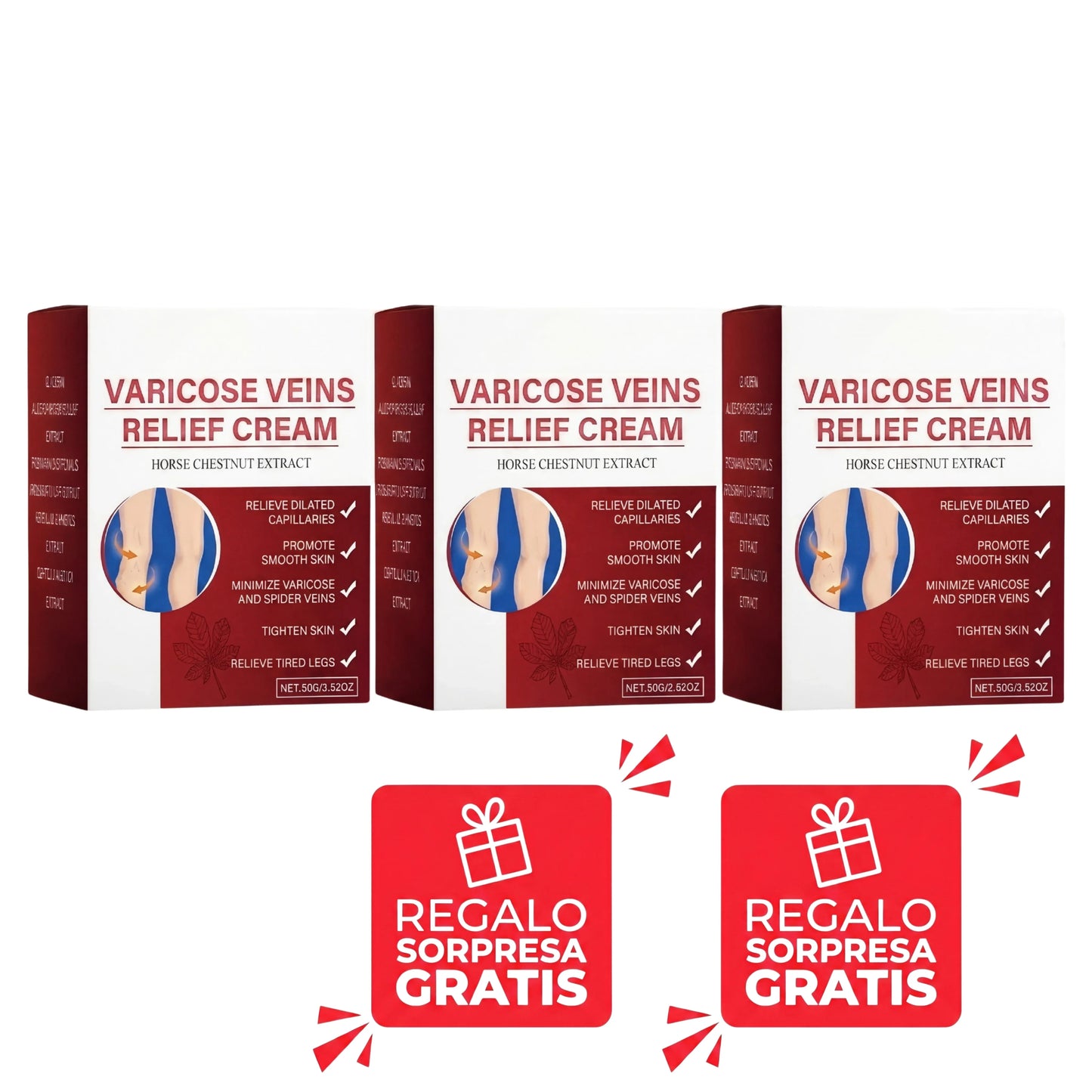 VeinClear Pro™ - Crema Hidratante para Piernas Cansadas